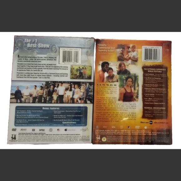 LOST: The Complete First and Second Season DVD lot - Picture 4 of 4